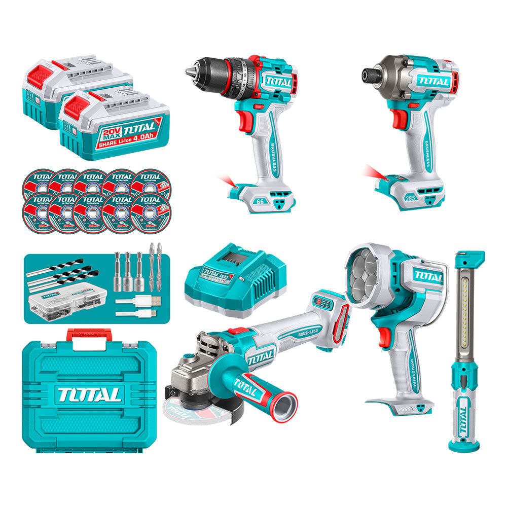 TOSLI250692 - Kit combo sans fil 5 pièces - TOTAL MAROC