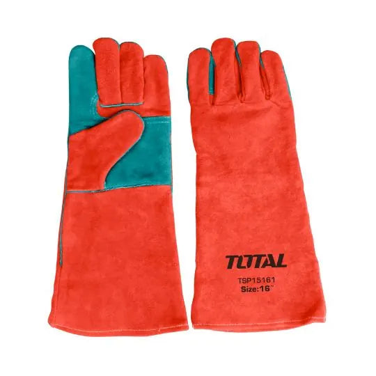 Gants de soudeur en cuir 16″ TOTAL | TSP15161