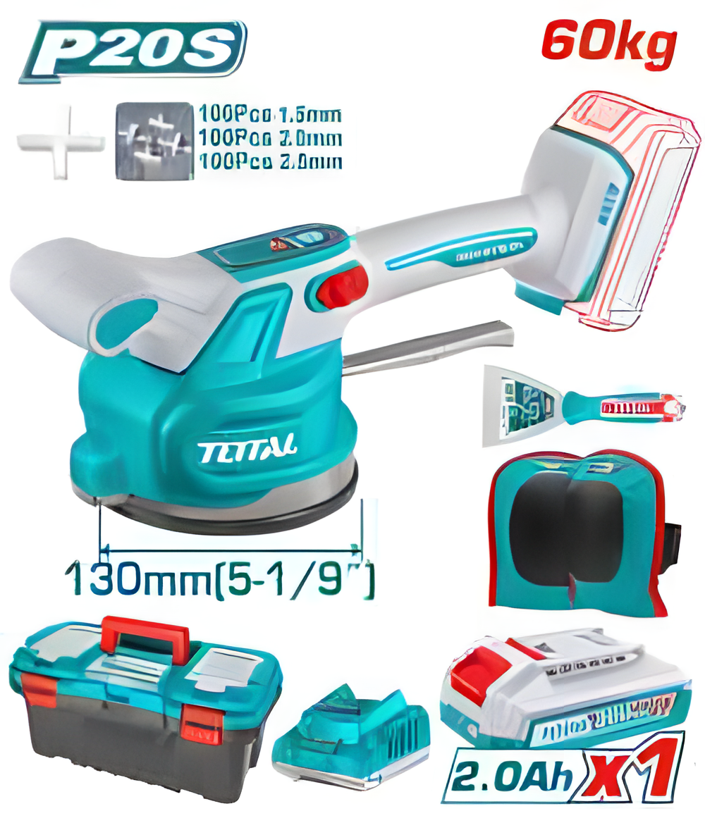 TTVLI20015 - Machine vibrante pour carrelage sans fil - TOTAL MAROC