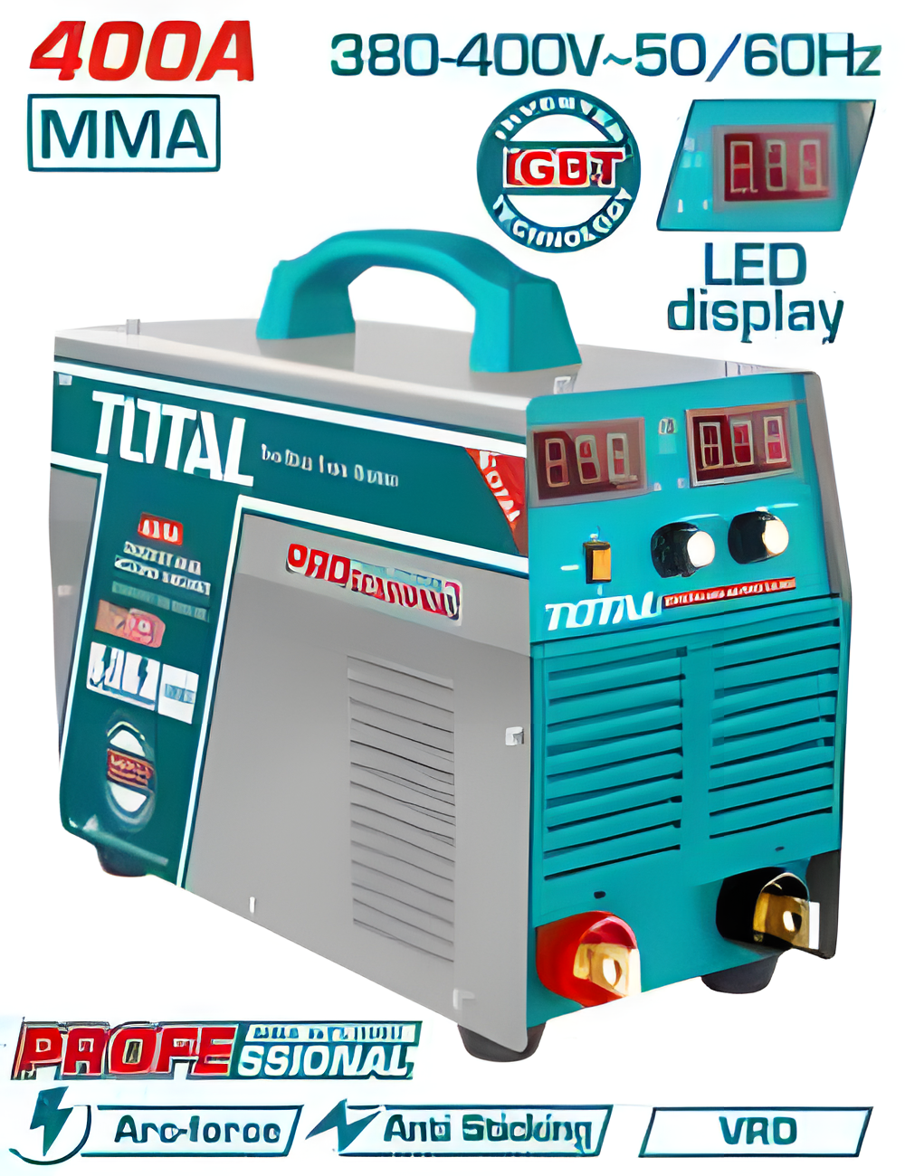 TW24003 - Machine à souder inverseur MMA - TOTAL MAROC