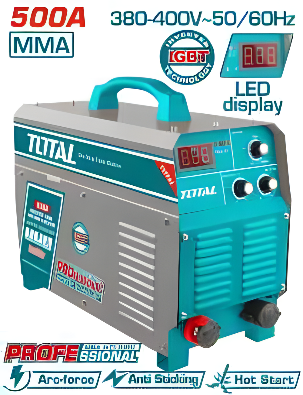 TW25005 - Machine à souder inverseur MMA - TOTAL MAROC