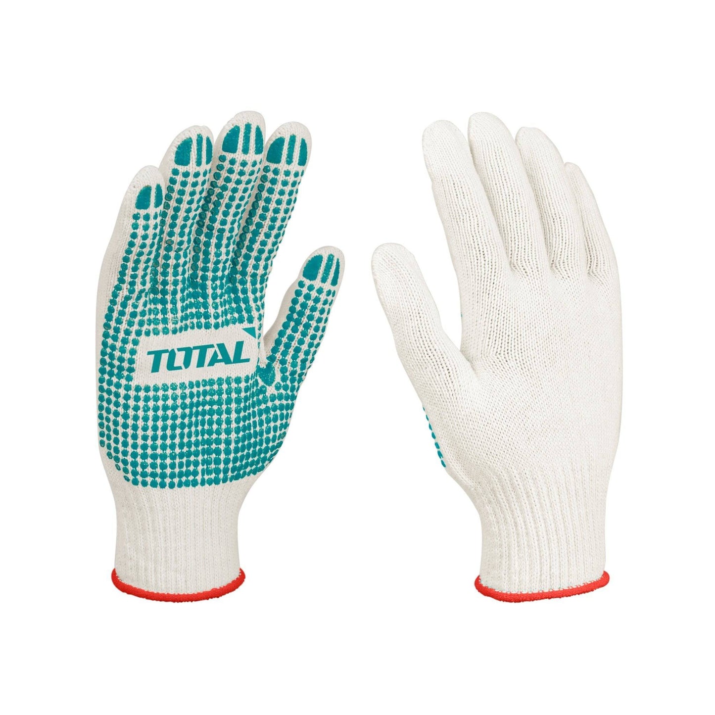TSP11102 - Gants tricotés avec points PVC - TOTAL MAROC
