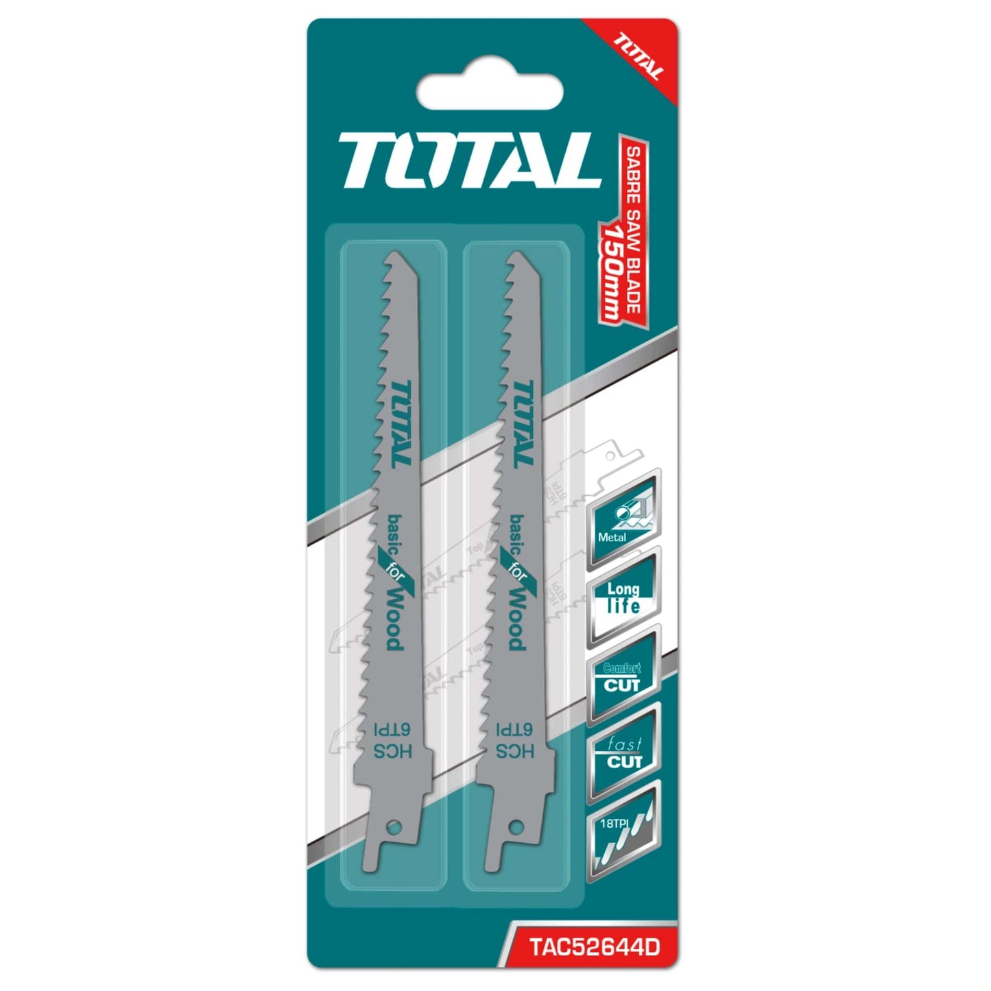 TAC52644D - Lames scie réciprocante pour bois - TOTAL MAROC