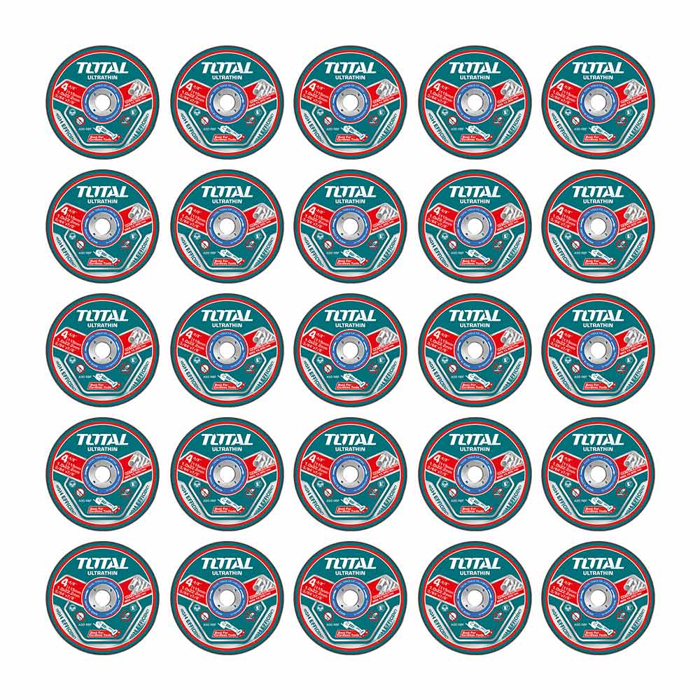 TAC11011525 - Jeu de disques de coupe métal ultra-minces - TOTAL MAROC