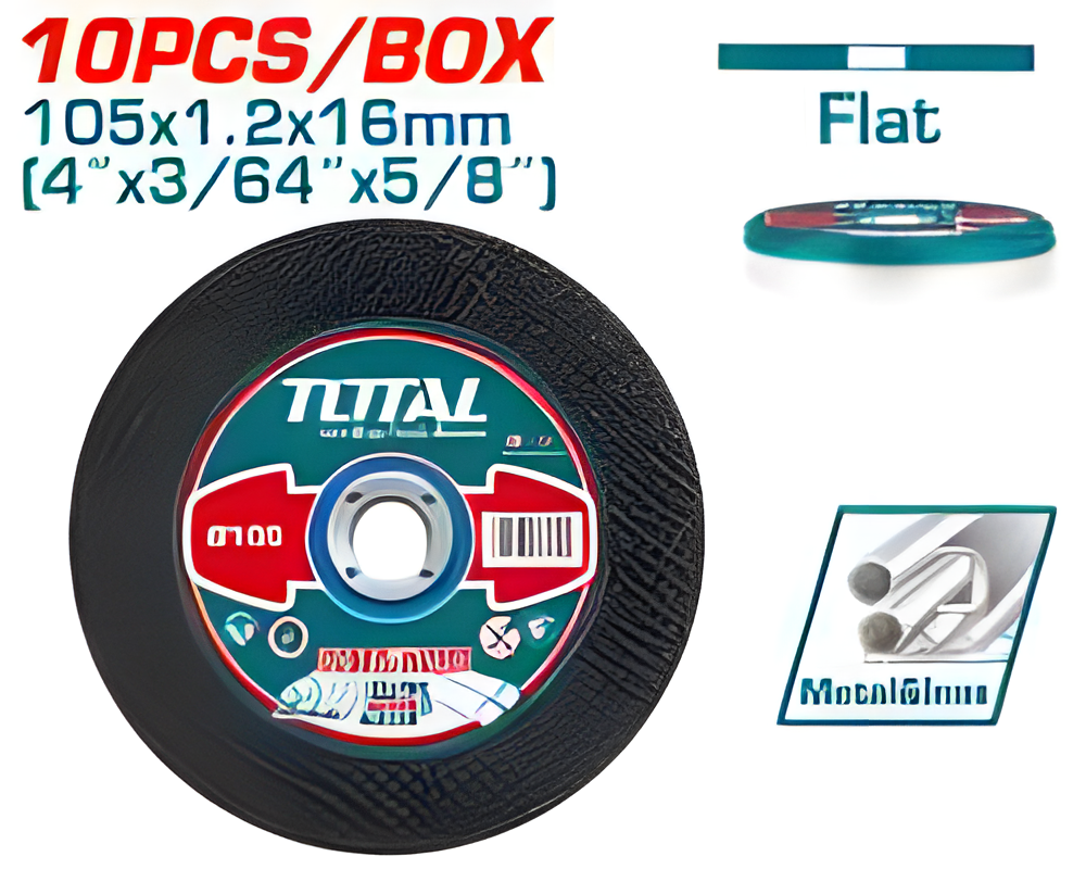 TAC2211005 - Jeu disques abrasifs coupe métal - TOTAL MAROC
