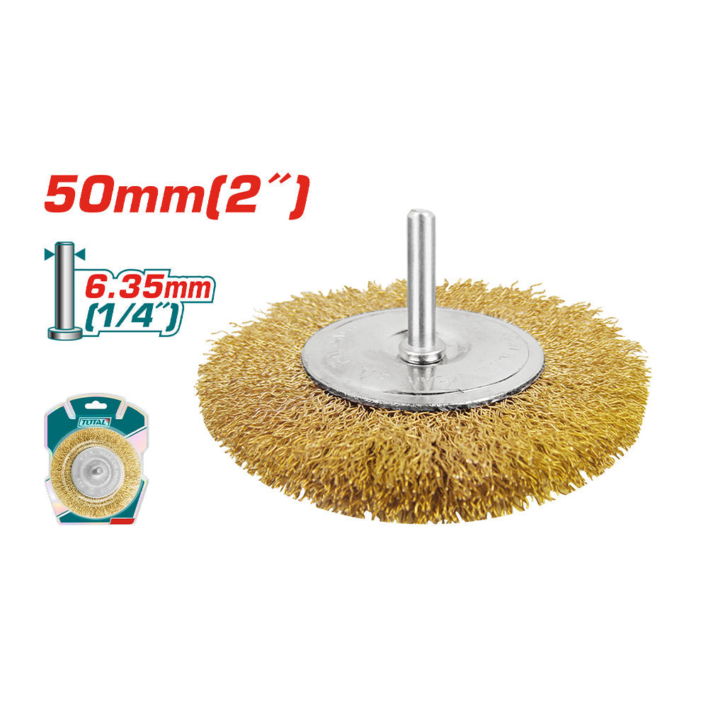 TAC34021 - Brosse métallique circulaire - TOTAL MAROC