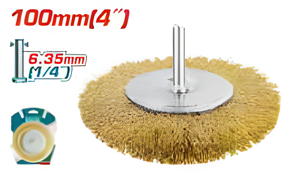 TAC34041 - Brosse métallique circulaire - TOTAL MAROC