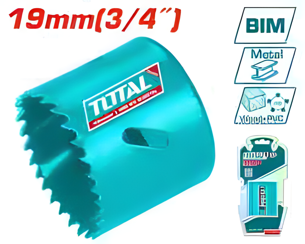 TAC410191 - Scie cloche bi-métal HSS - TOTAL MAROC