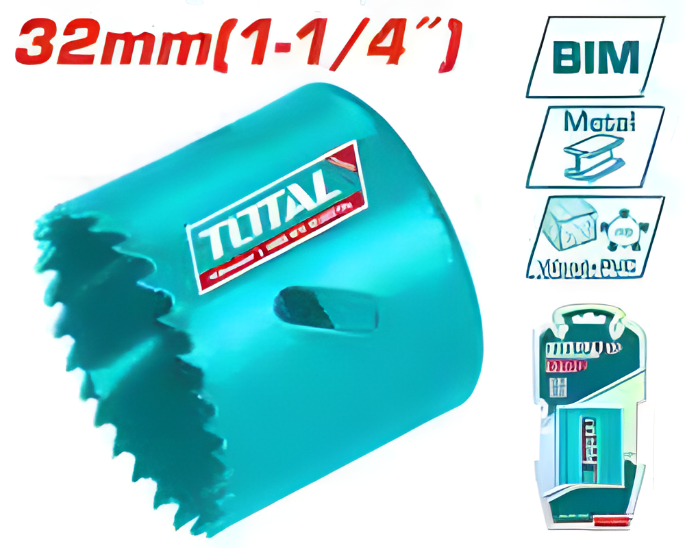 TAC410321 - Scie cloche bi-métal HSS - TOTAL MAROC