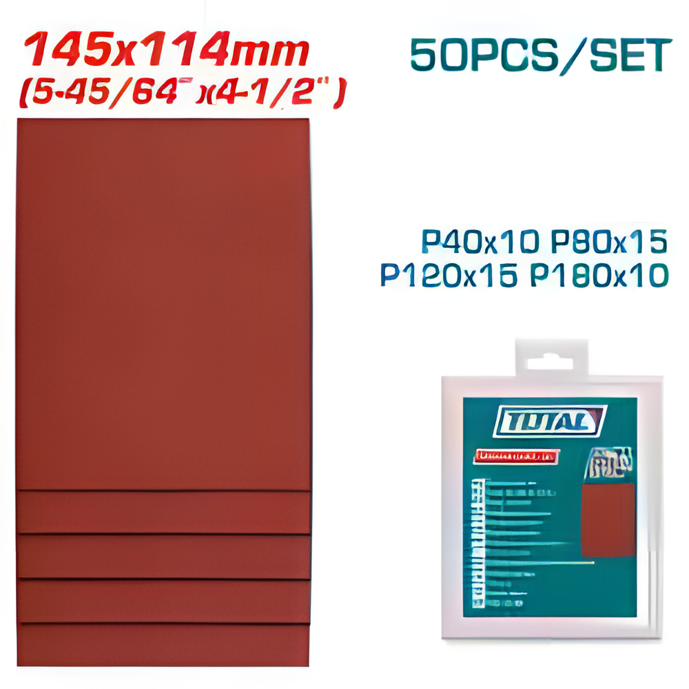 TAC749141121 - Jeu feuilles abrasives - TOTAL MAROC