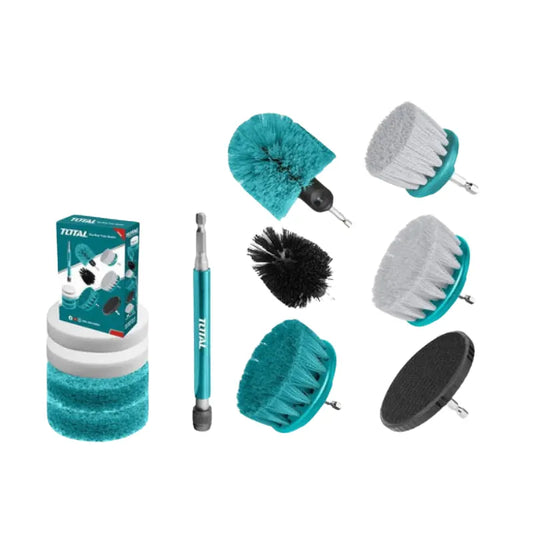 Ensemble de brosses de nettoyage 11 pièces TOTAL | TACB1101