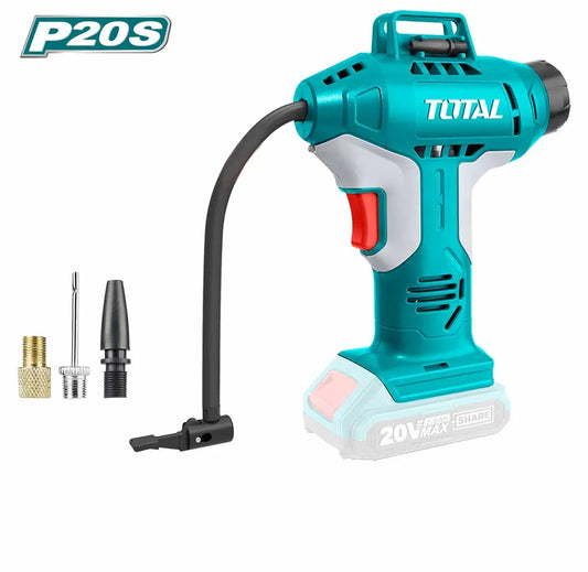 Gonfleur d’air automatique au lithium-ion TOTAL | 20V | TACLI2001