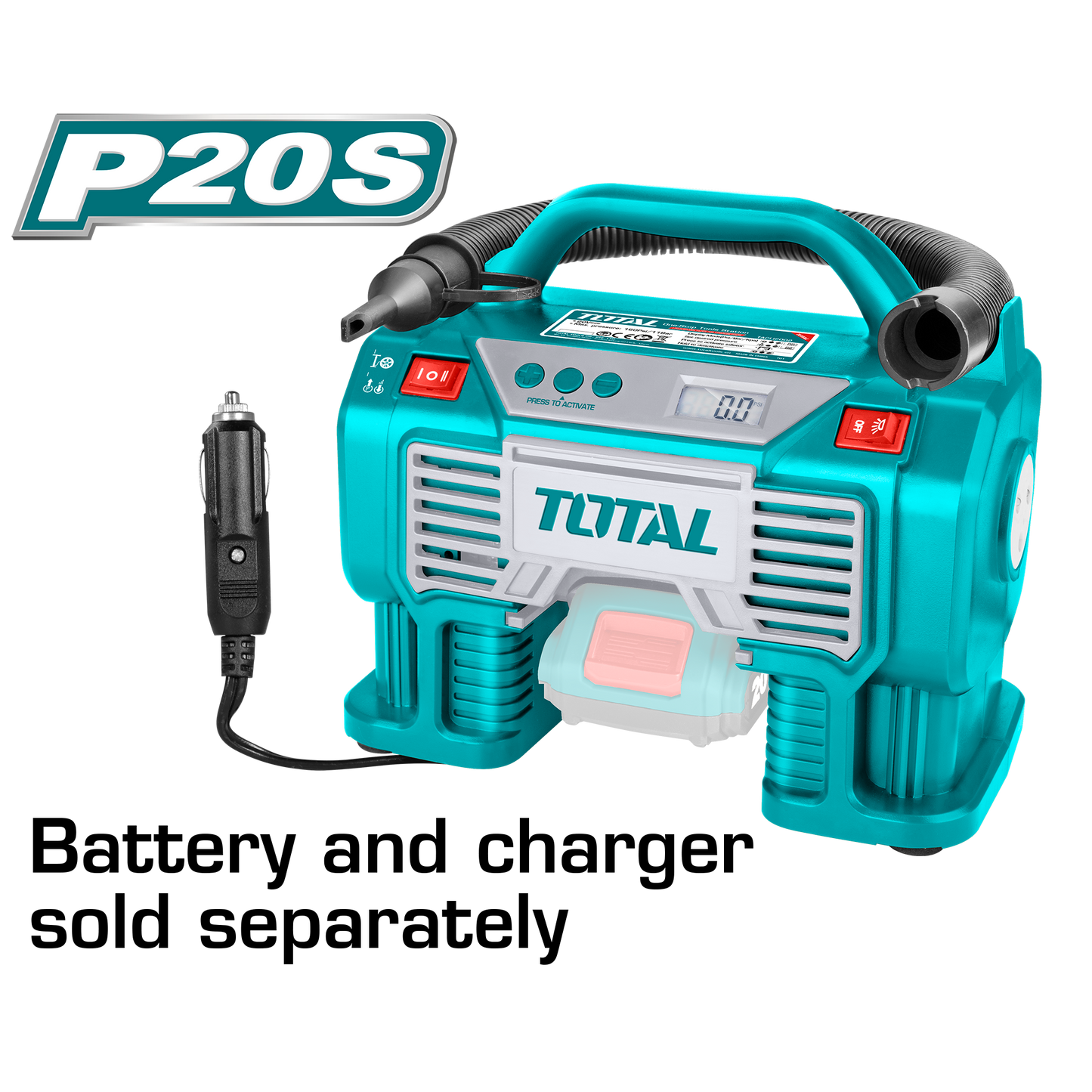 TACLI2002 - Compresseur auto sans fil - TOTAL MAROC