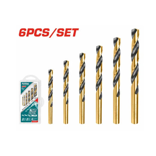 JEU DE FORETS hélicoïdaux 6 Pcs TOTAL | TACSD0605