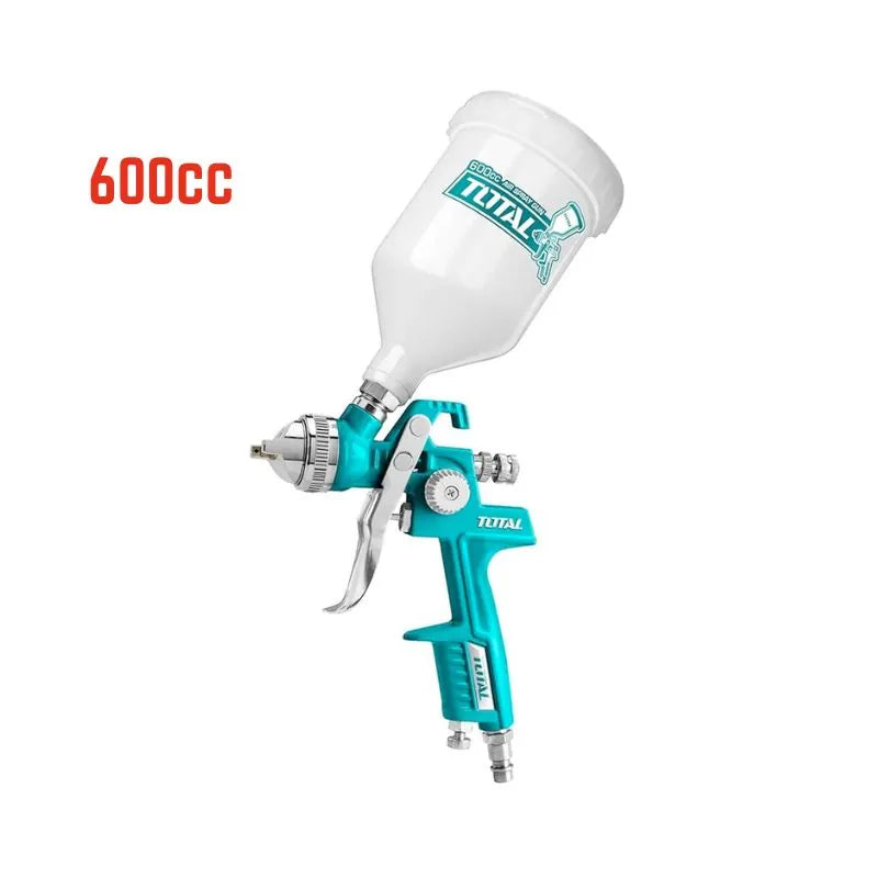 Pistolet à peinture pneumatique 600cc 1. – TAT10601 TOTAL | 4mm | TAT10601