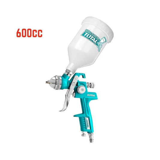Pistolet à peinture pneumatique 600cc 1. – TAT10601 TOTAL | 4mm | TAT10601