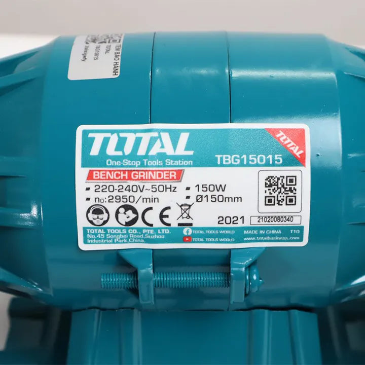 Touret de Meulage 150mm TOTAL | 150W | TBG15015