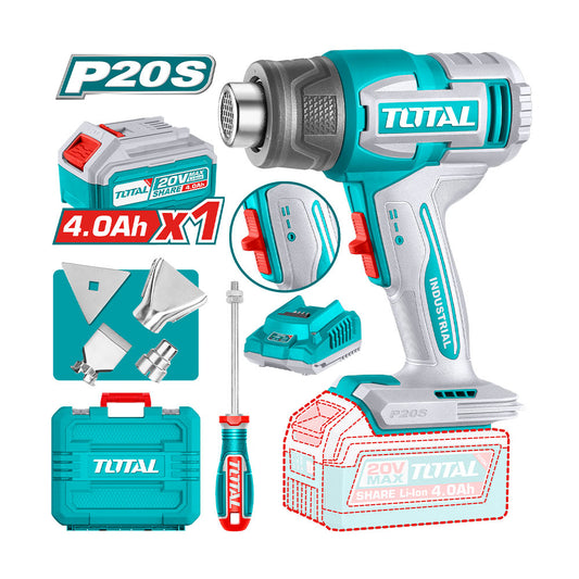 TBLI20065 - Pistolet à chaleur sans fil - TOTAL MAROC