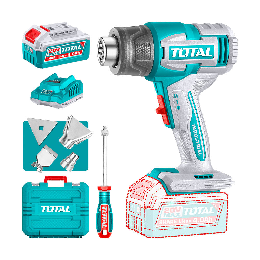TBLI20065 - Pistolet à chaleur sans fil - TOTAL MAROC