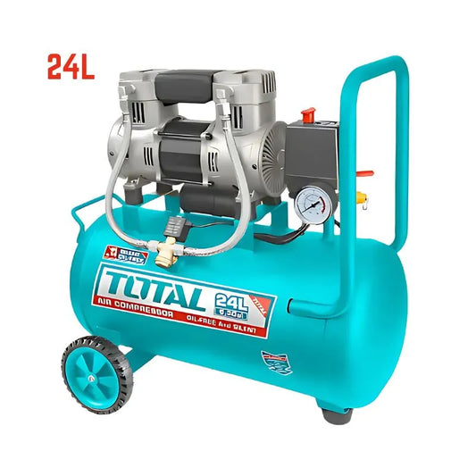 Compresseur d’air 24L 1,5 HP 8 bars TOTAL | TCS1075248