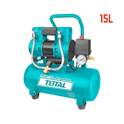 Compresseur d’air 15L 8 bars TOTAL | TCS1110152