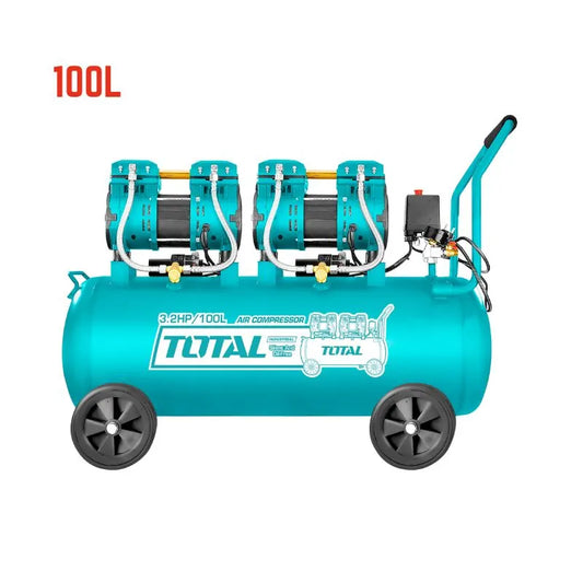 Compresseur d’air 100L 3.2 HP 8 Bars TOTAL | TCS2241008