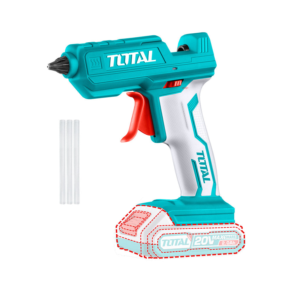 TGGLI2001 - Pistolet à colle sans fil - TOTAL MAROC