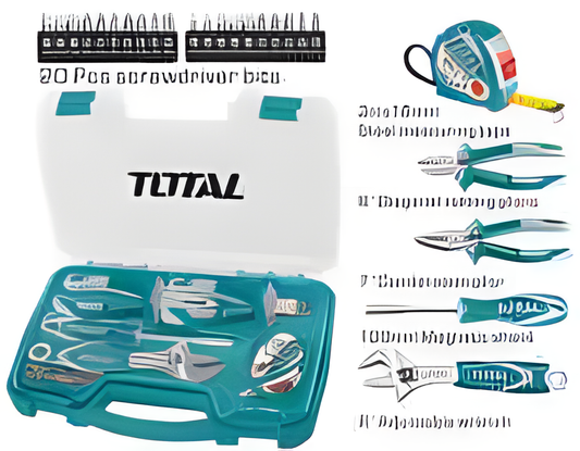 THKTHP90256 - Coffret 25 outils à main - TOTAL MAROC