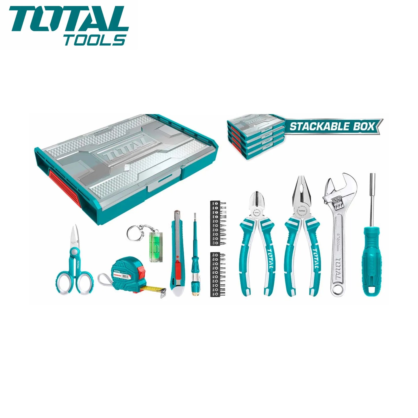 Ensemble d’outils ménagers 29 pièces TOTAL | THKTV02H291