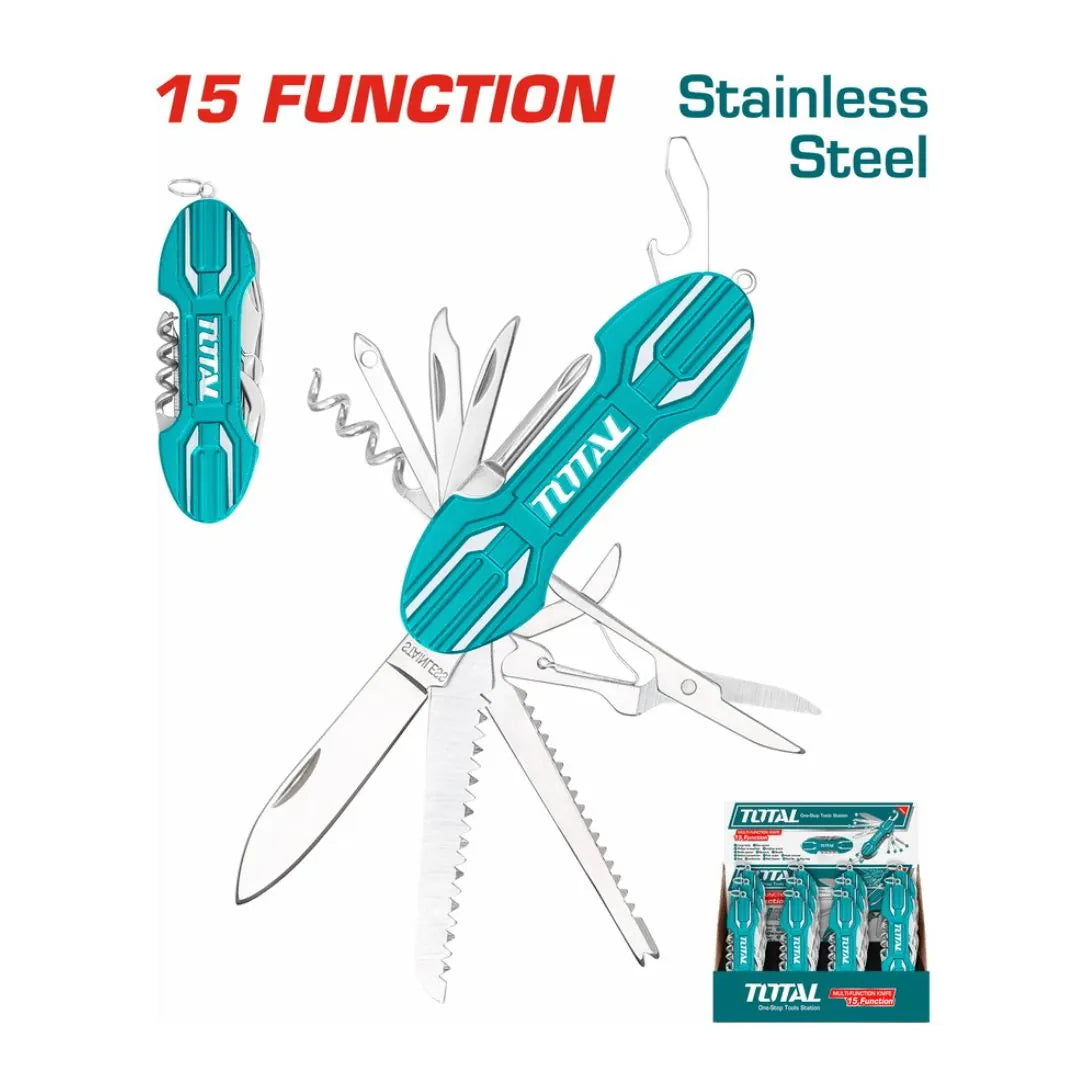 Couteau Multifonction 15-en-1 TOTAL | THMFK0156