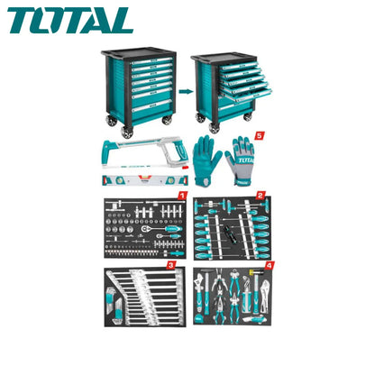 Coffret d’outils de 162 pièces TOTAL | THPTCS71621