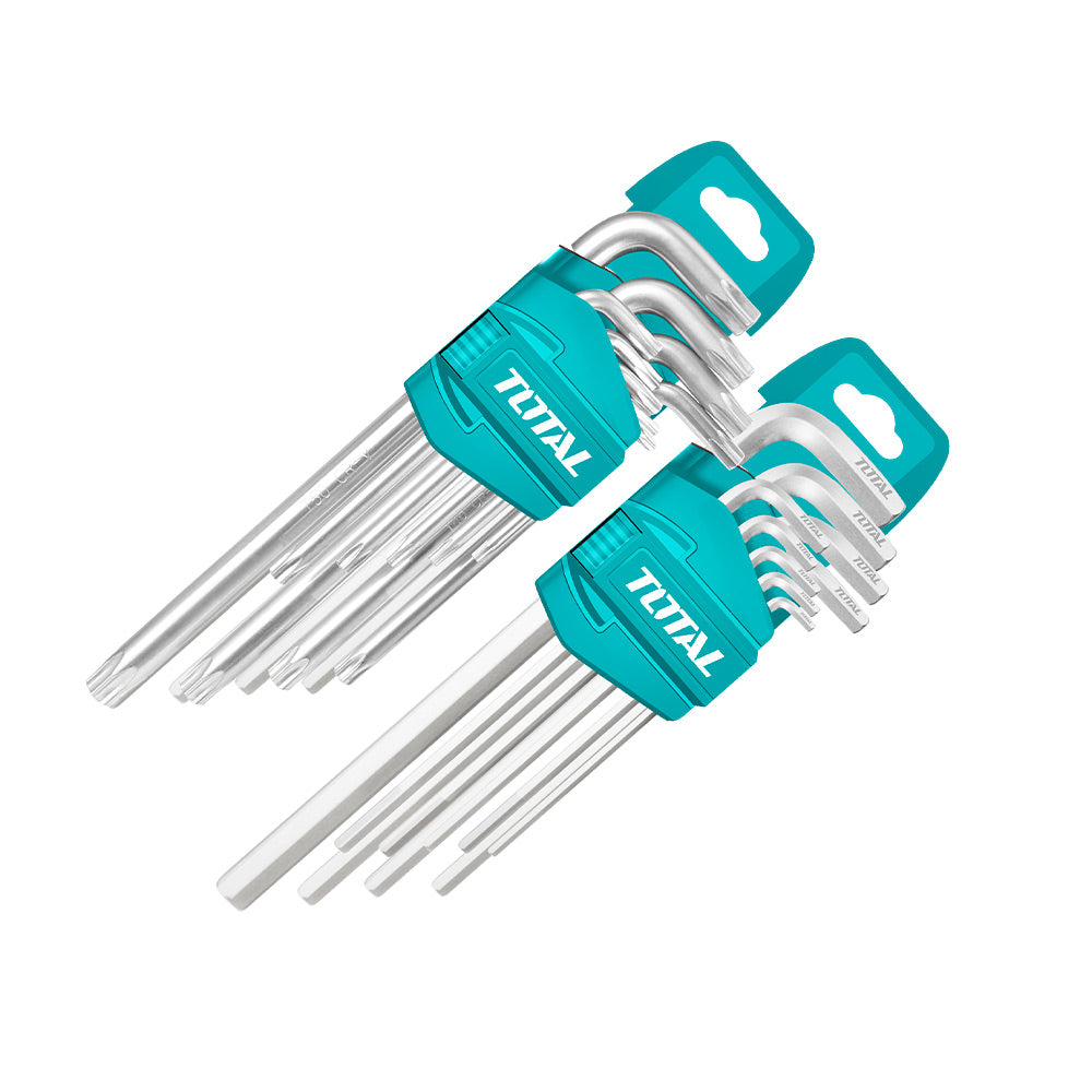 THT106KT0181 - Jeu 18 pièces clés Allen et Torx - TOTAL MAROC