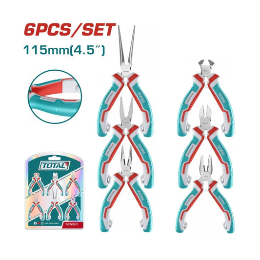 Jeu pinces mini 6pcs TOTAL | THT1K0511