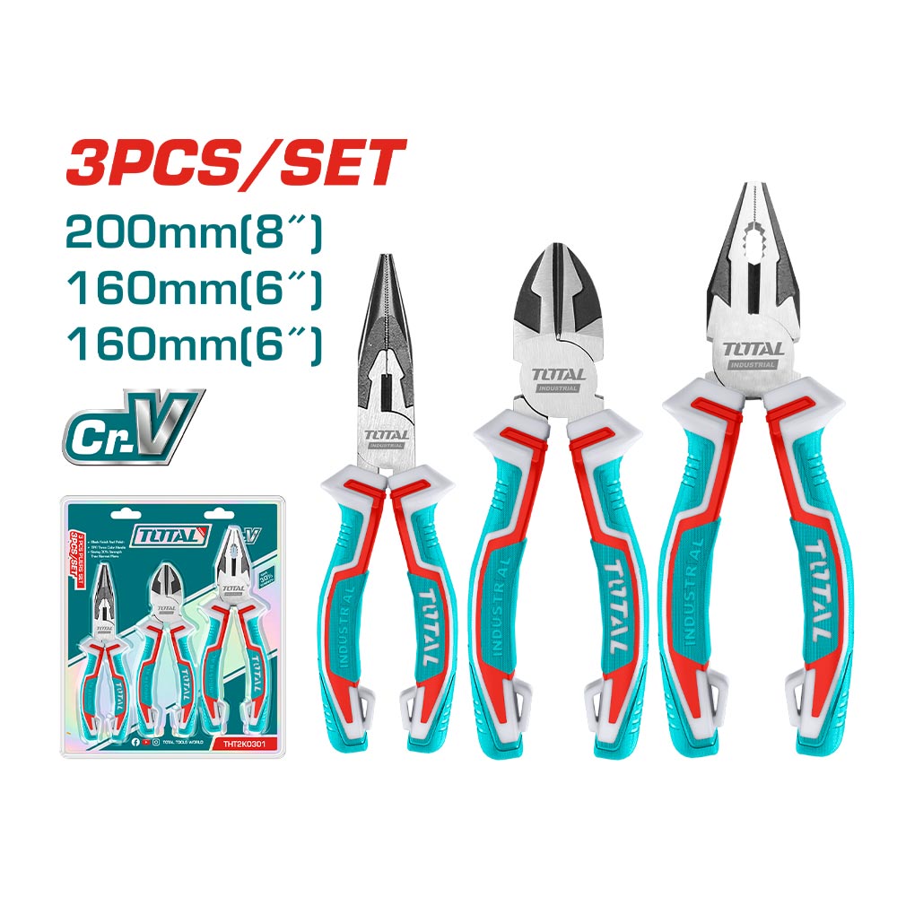 THT2K0301 - Coffret 3 pinces - TOTAL MAROC