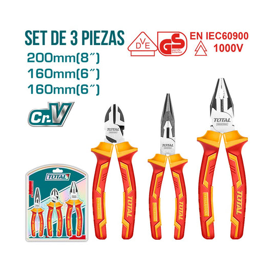 THT2K0302 - Coffret 3 pinces isolées - TOTAL MAROC