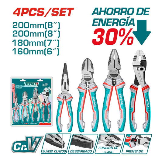 THT2K0488 - Coffret 4 pinces - TOTAL MAROC