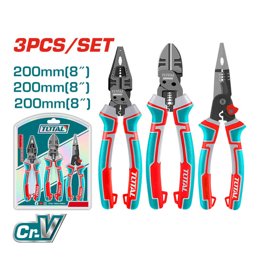 THT2MK231 - Coffret 3 pinces multifonctions - TOTAL MAROC