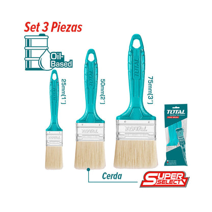 THT8450301 - Coffret 3 pinceaux - TOTAL MAROC
