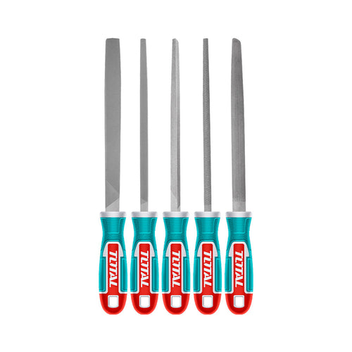 THT918516 - 5 Pcs steel file set - TOTAL MAROC