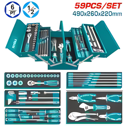 THTCS12591 - Coffret 59 pièces - TOTAL MAROC
