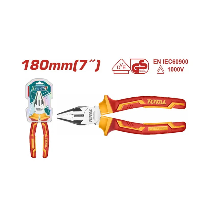 pince mixte isolé TOTAL | 180mm | THTIP2171