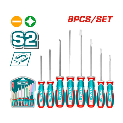 TKSDS0846 - Coffret 8 tournevis - TOTAL MAROC
