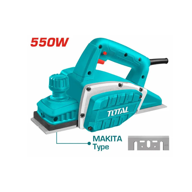 Raboteuse électrique 82mm TOTAL | 550W | TL5508216