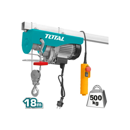 Palan électrique TOTAL 500Kg TOTAL | 900W | TLH1952