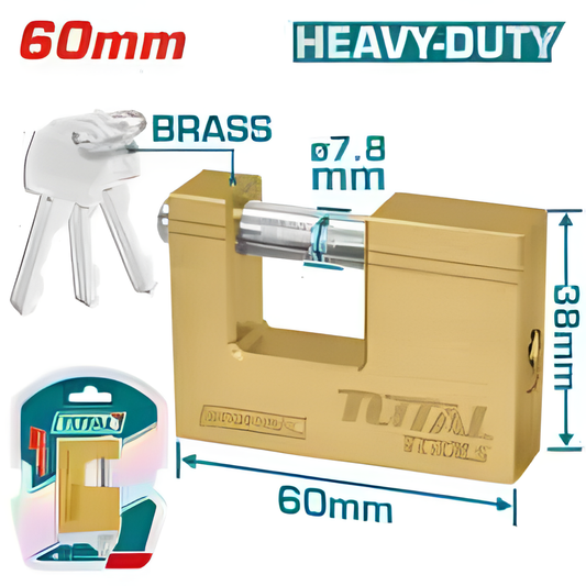 TLK32603 - Cadenas bloc laiton usage intensif - TOTAL MAROC