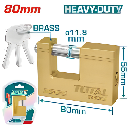 TLK32803 - Cadenas bloc laiton usage intensif - TOTAL MAROC