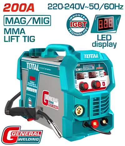 TOTAL MACHINE À SOUDER INVERSEUR MAG/MIG/MMA/TIG AU MAROC [TMGT20058]