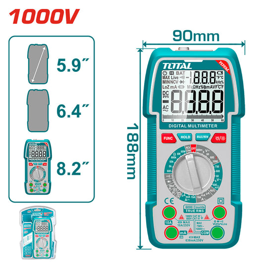 TMT5310002 - Multimètre numérique - TOTAL MAROC