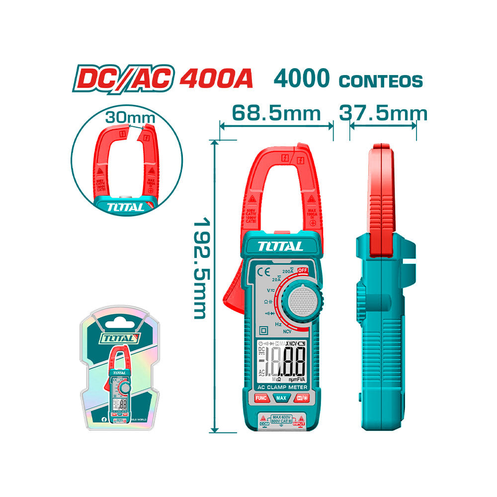 TMT762002 - Pince ampèremétrique DC/AC - TOTAL MAROC