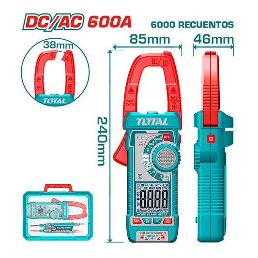 TMT766002 - Pince ampèremétrique DC/AC - TOTAL MAROC